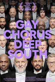 Gay Chorus Deep South, promotional image for documentary. Image of chorus members.
