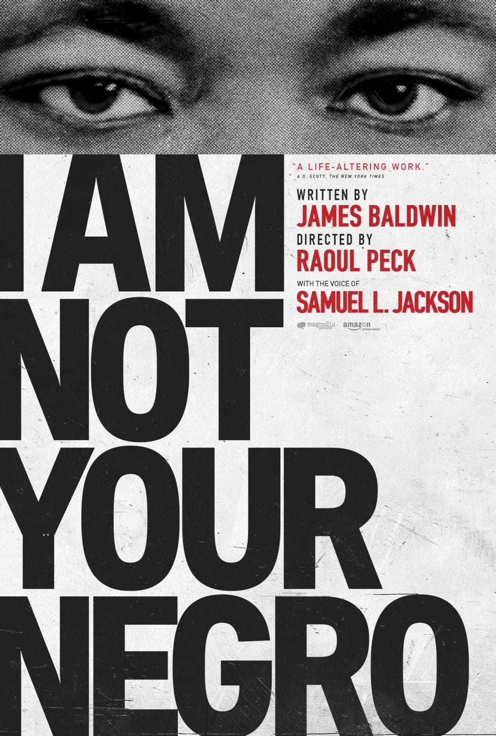Image to promote the film, I Am Not Your Negro.