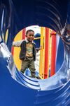 Young Black boy at playground